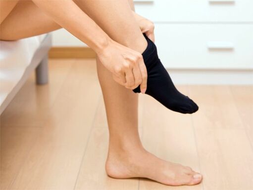 čiste čarape u liječenju gljivica na koži stopala